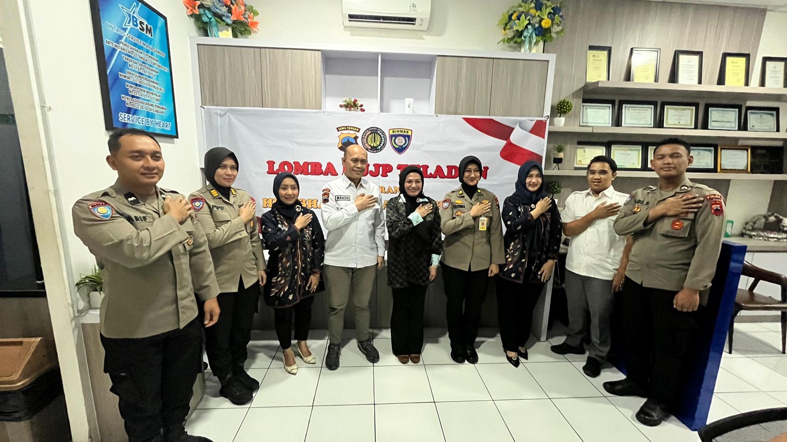 Dorong Profesionalisme Pengamanan Swakarsa, Polda Jateng Gelar Lomba Teladan