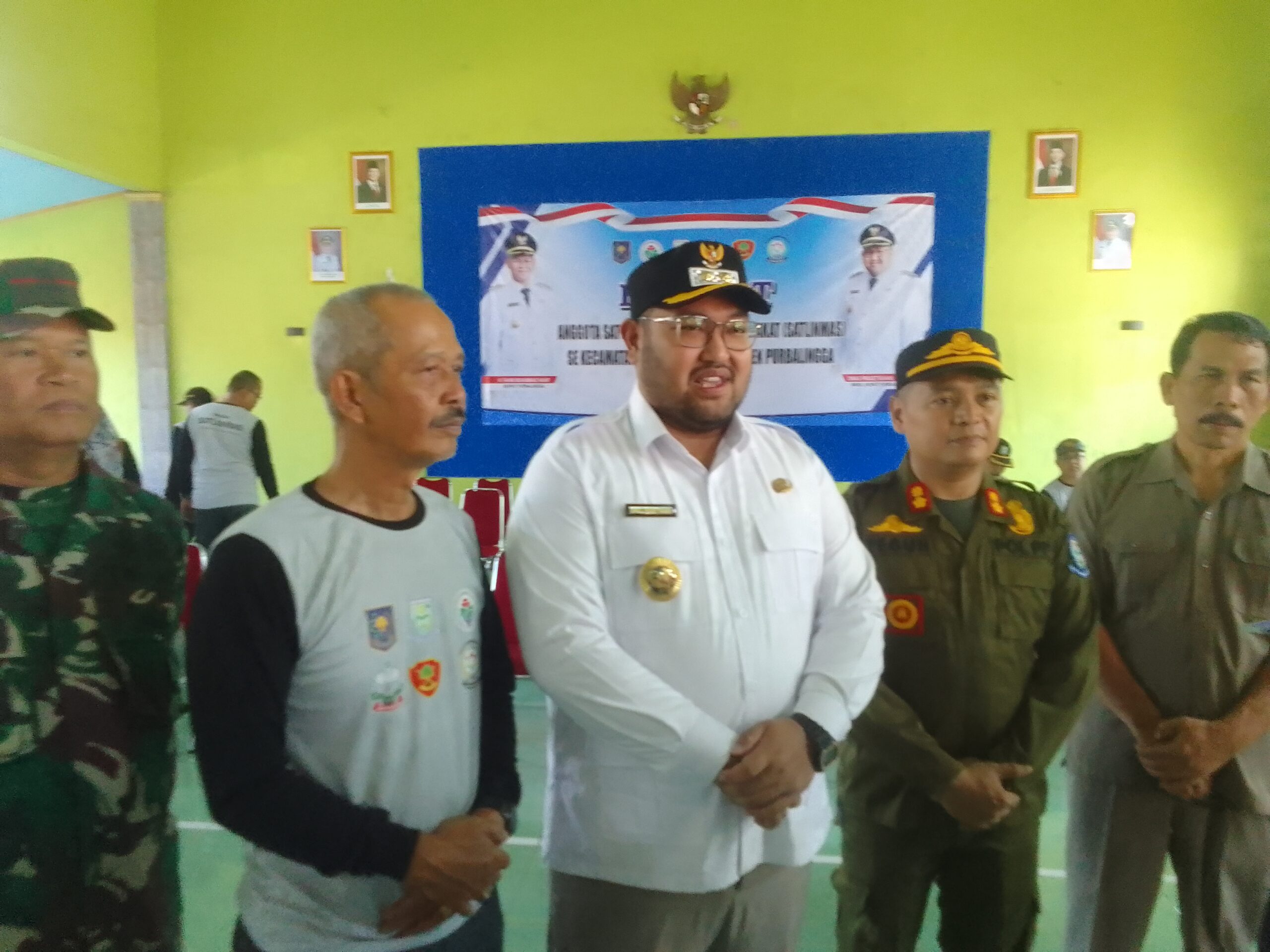 Retreat Satlinmas Kecamatan Kaligondang Purbalingga,Mencetak Garda Terdepan Keamanan Desa