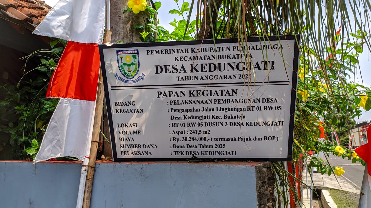 Kedungjati Kecamatan Bukateja Berduka: Aspal Seumur Jagung Jadi Ladang Rumput, Dana Desa Diduga Menguap!