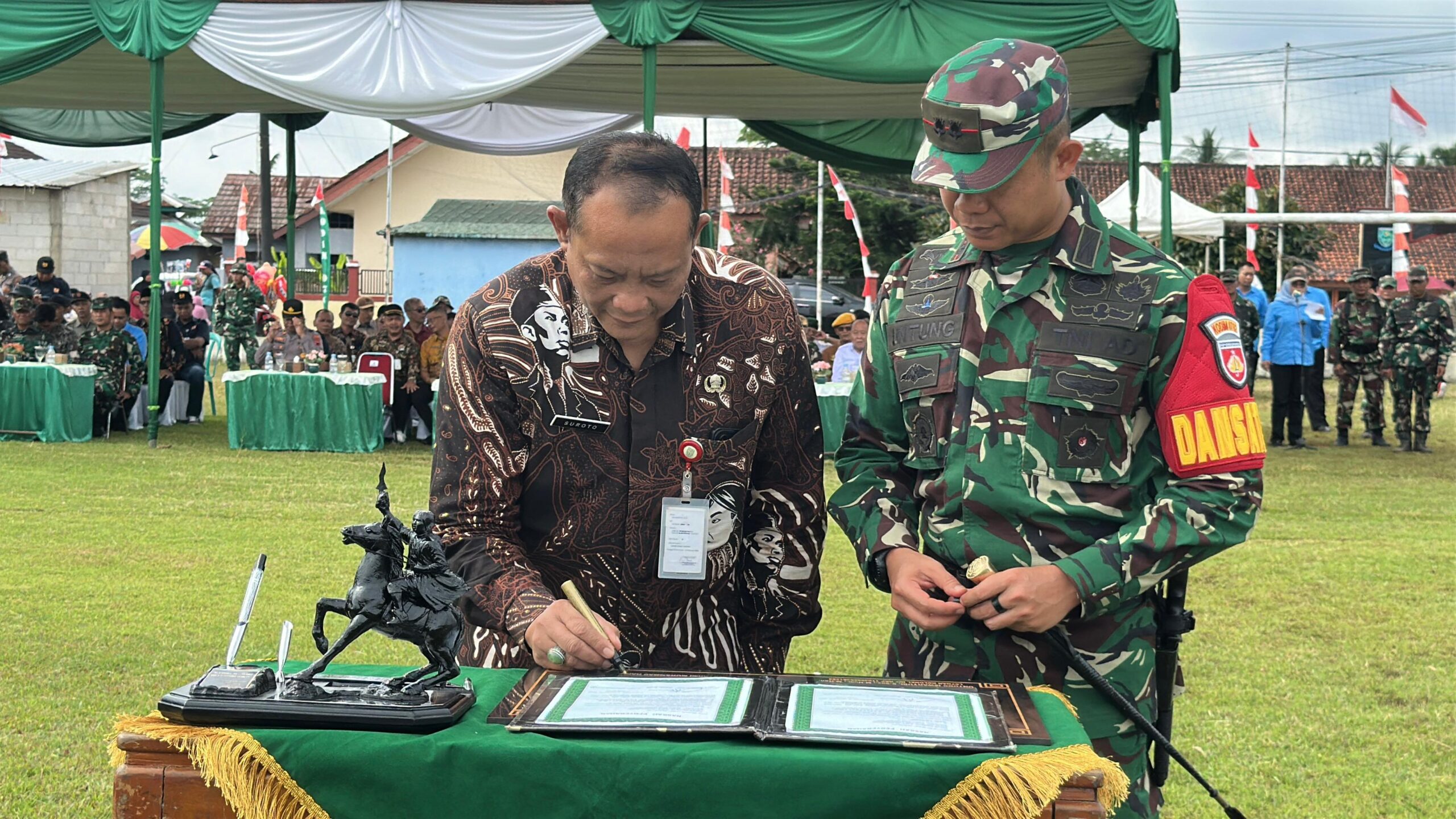 Akses Jalan Mrebet–Bobotsari Resmi Dibuka, Wujud Sinergi TNI dan Pemkab Purbalingga