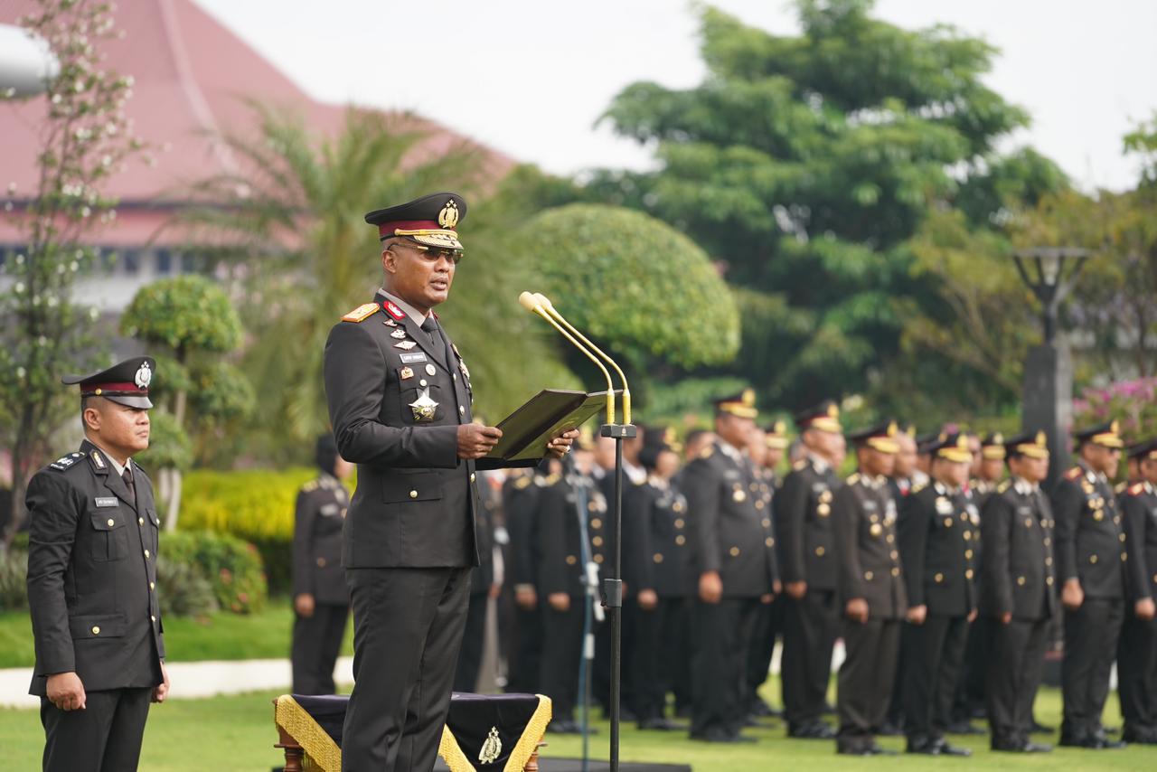 Polda Jateng Peringati Hari Pahlawan, Kobarkan Semangat Pengabdian dan Nilai Kepahlawanan dalam Tugas