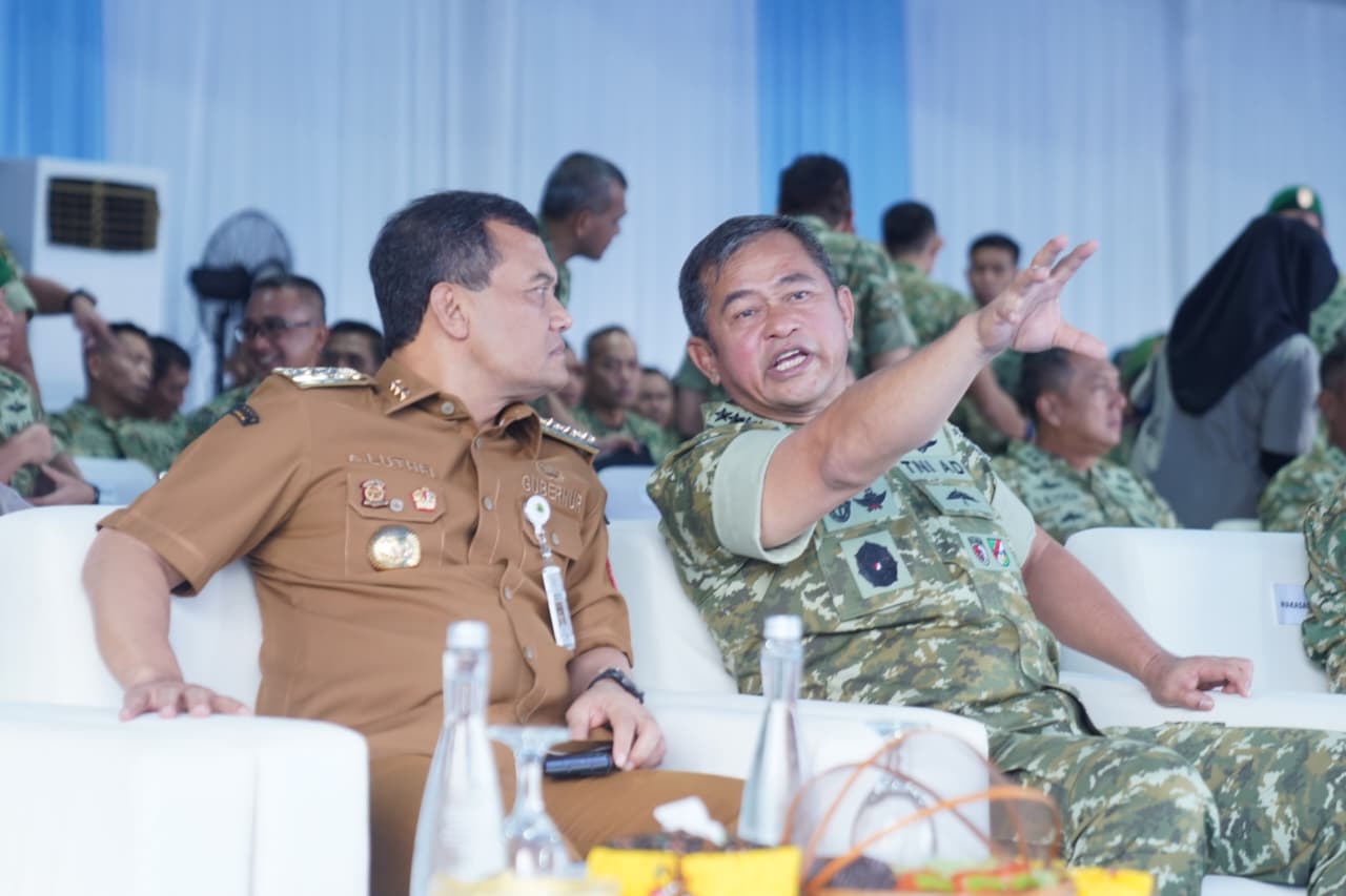 Kasad Resmikan Pompa Hidram di Banyumas untuk Perkuat Swasembada Pangan Nasional