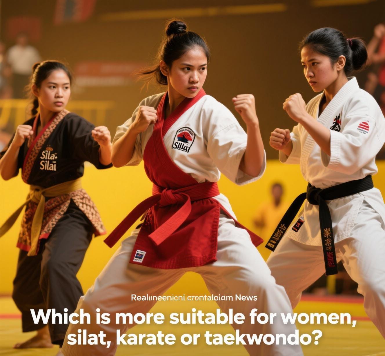 “Mana yang Lebih Cocok untuk Perempuan? Silat, Karate, atau Taekwondo?”
