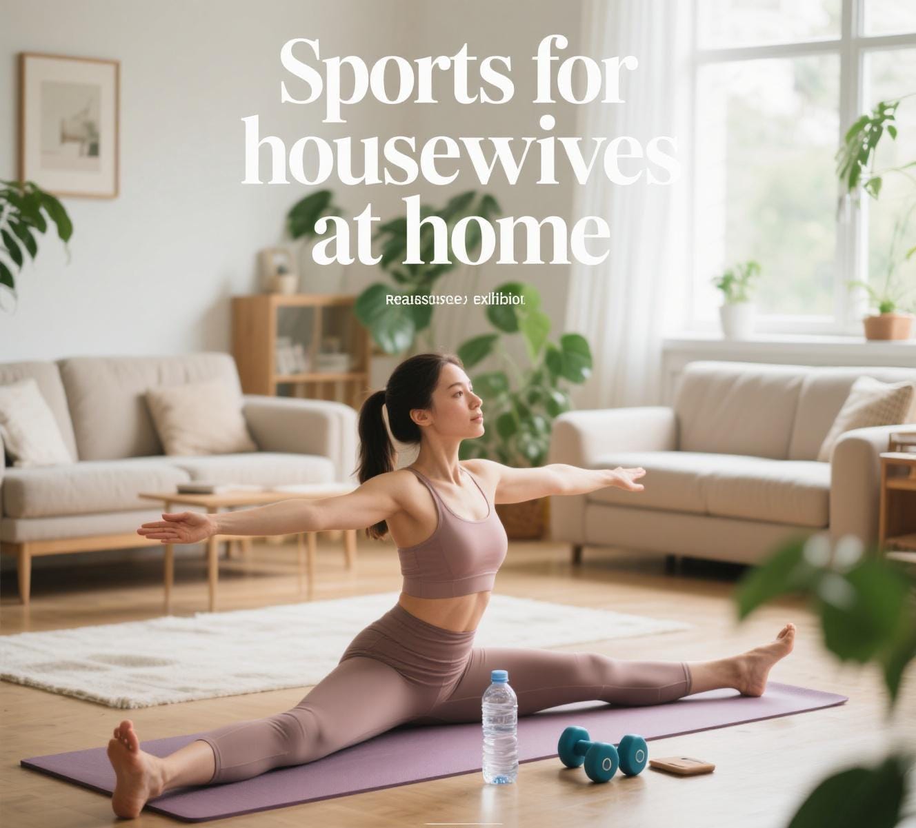 Olahraga untuk Ibu Rumah Tangga di Rumah: Panduan Santai, Praktis, dan Anti Ribet