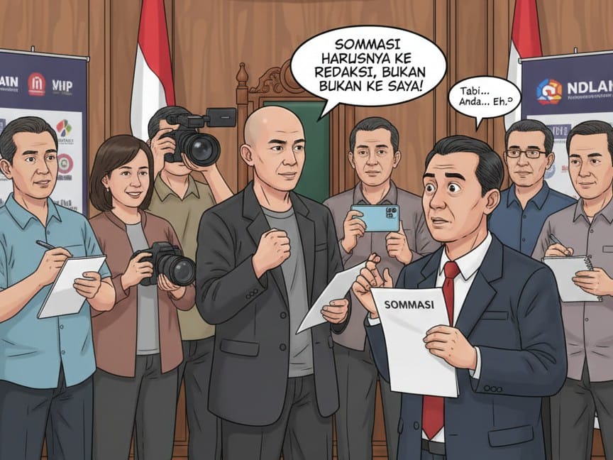 Somasi Kedua dari Advokat SW Picu Respons Keras Wartawan Widhi, Singgung Dugaan Motif Tertentu