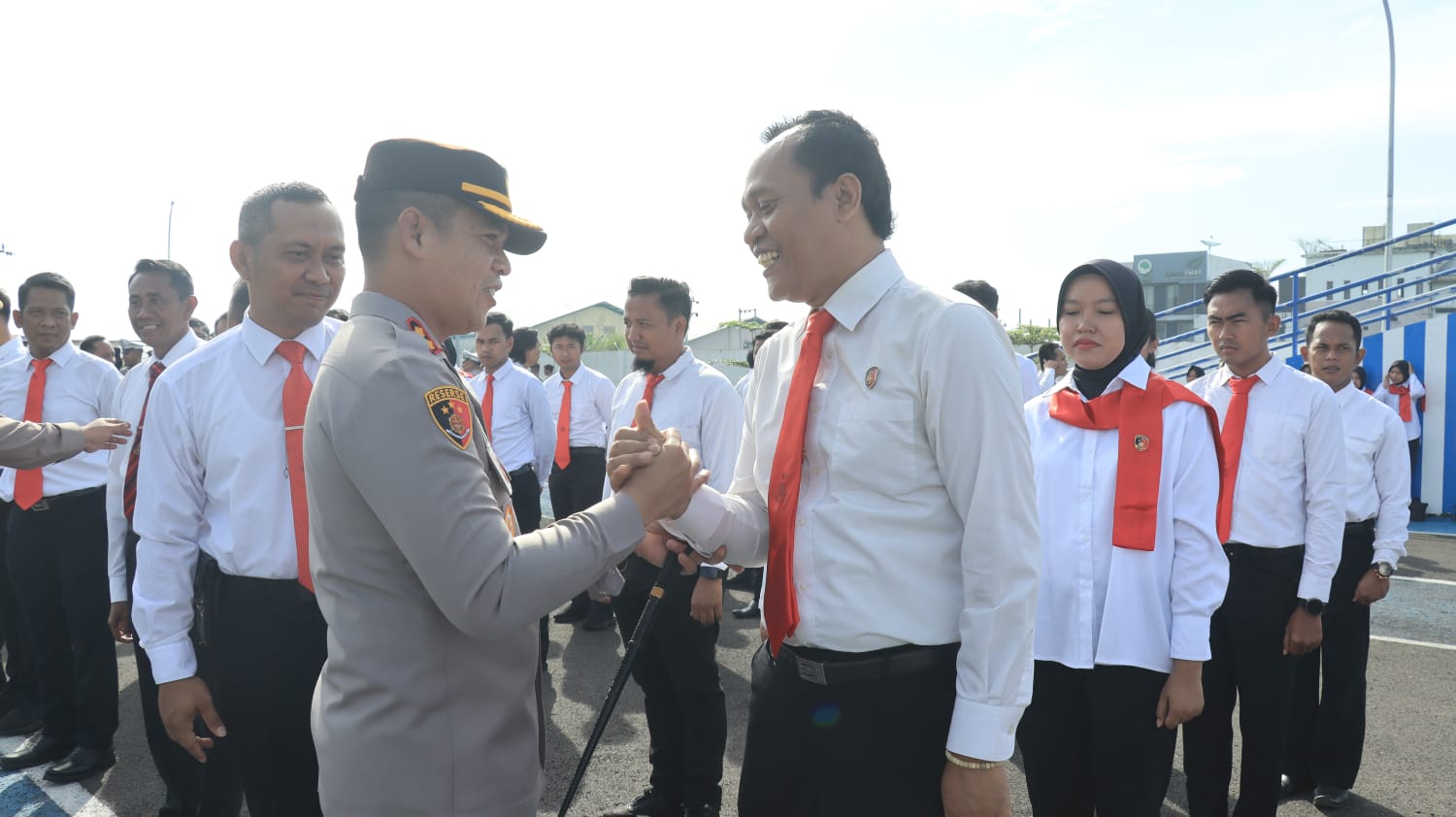 Apel Jam Pimpinan Terakhir, AKBP Achmad Akbar Resmi Pamit dari Polres Purbalingga