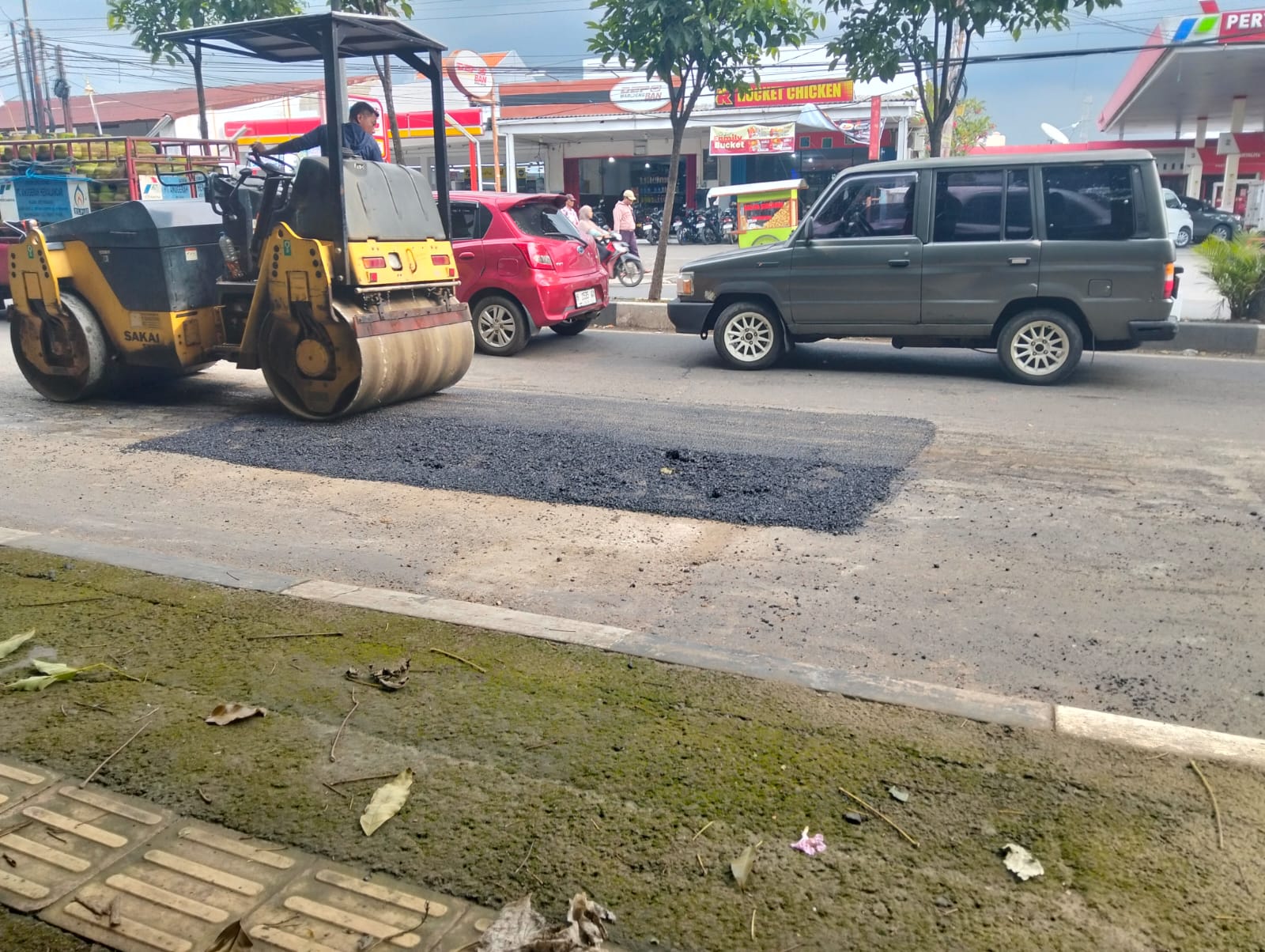 PT Praba Mas Hill Perbaiki Jalan Kalipancur, Wujud Sinergi Swasta dan Pemkot Semarang