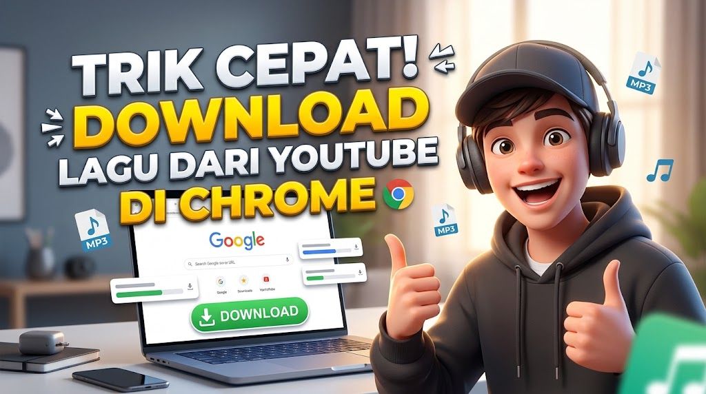 Cara Cepat Download Lagu dari YouTube Melalui Browser Chrome