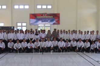 Cetak Satpam Profesional dan Berintegritas, Polres Purbalingga Gelar Pelatihan Gada Pratama
