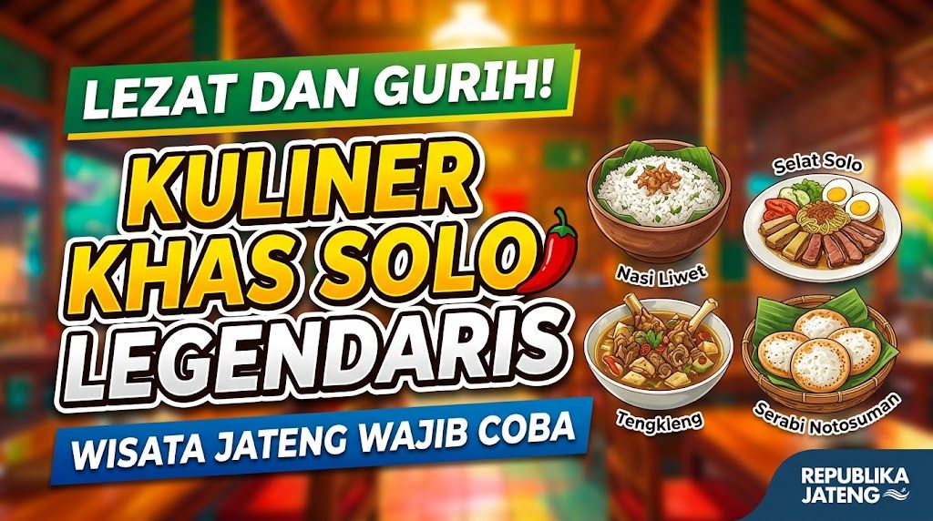 Kuliner Khas Solo yang Wajib Dicoba saat Liburan di Jawa Tengah
