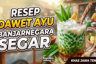 Resep Dawet Ayu Banjarnegara Segar Khas Jawa Tengah