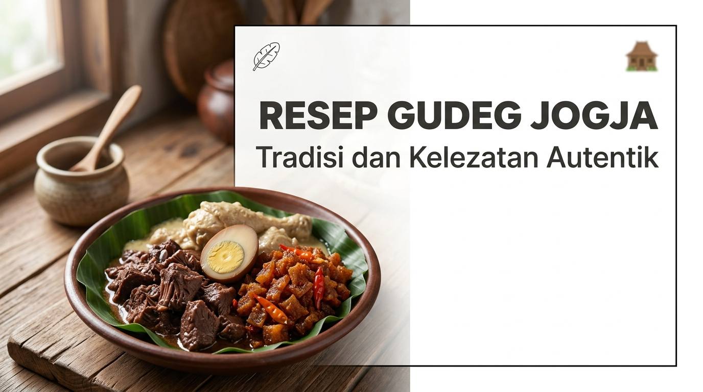 Resep Gudeg Jogja Tradisional: Sejarah & Cara Membuat