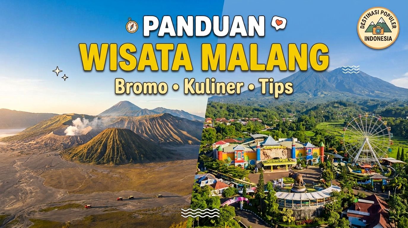 Panduan Wisata Malang Terlengkap: Destinasi, Rute & Tips